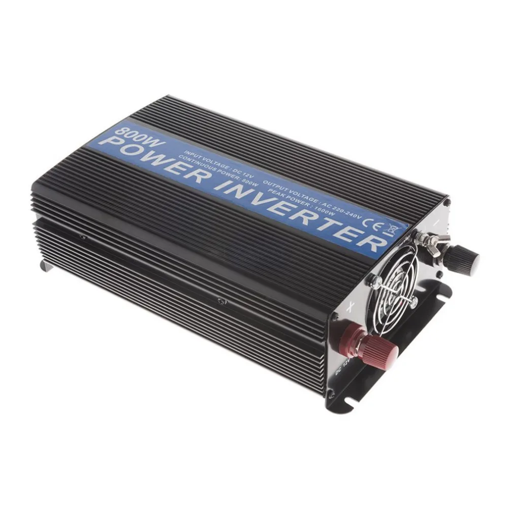 Portable Car Vehicle Power Inverter 800W DC12V 24V To AC220-240V/AC110-120V Power Inverter Adapter Converter
Portable Car Vehicle Power Inverter 800W DC12V 24V To AC220-240V/AC110-120V Power Inverter Adapter Converter