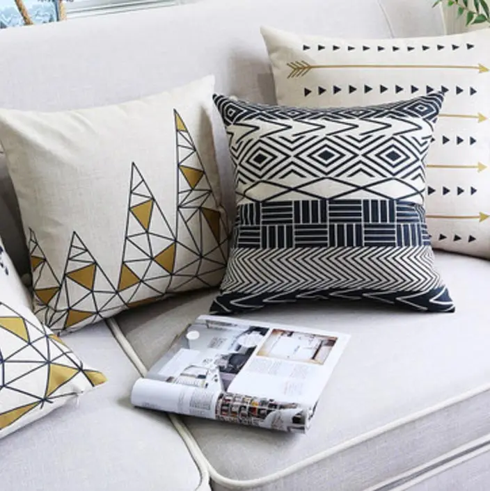 Free Shipping!!Geometric fashion square throw pillow/almofadas case 45x45 53x53 60x60,nordic blcak cushion cover home decore
Free Shipping!!Geometric fashion square throw pillow/almofadas case 45x45 53x53 60x60,nordic blcak cushion cover home decore
