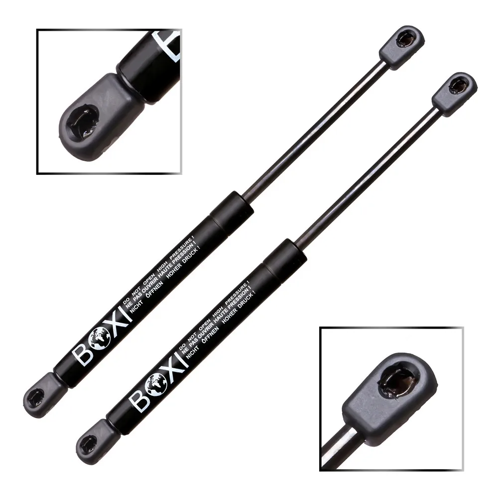 

1 Pair Charged Universal Lift Supports Struts 4514 Extended Length 17.20 inches, 55 lbs Force, 10mm Ball Socket Gas Springs