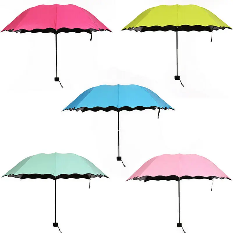 New Lady Magic Flowers Dome Parasol Sun Rain Folding Umbrella Prain Women's Transparent Umbrella Anti UV Windproof Lightweight
New Lady Magic Flowers Dome Parasol Sun Rain Folding Umbrella Prain Women's Transparent Umbrella Anti UV Windproof Lightweight