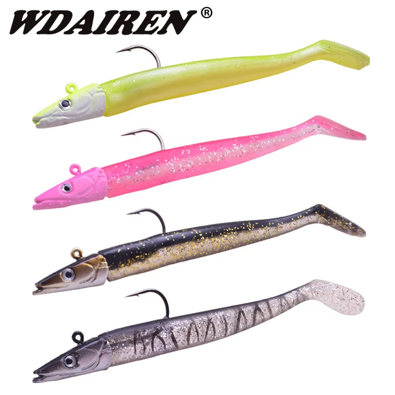 1Pcs 11cm 16g Jig Fish Head Sinking Fishing Lure Fresh Salt Water Natural Live Vivid Body Jigging Soft Bait Soft lure PR-544
1Pcs 11cm 16g Jig Fish Head Sinking Fishing Lure Fresh Salt Water Natural Live Vivid Body Jigging Soft Bait Soft lure PR-544