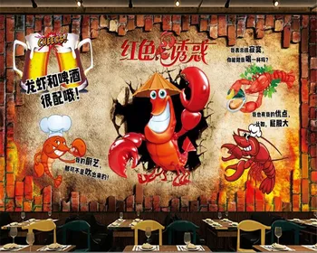 beibehang 3d wallpaper Custom photo wallpaper retro creative spicy crayfish restaurant wall decoration mural Wall wallpaper 3d
beibehang 3d wallpaper Custom photo wallpaper retro creative spicy crayfish restaurant wall decoration mural Wall wallpaper 3d