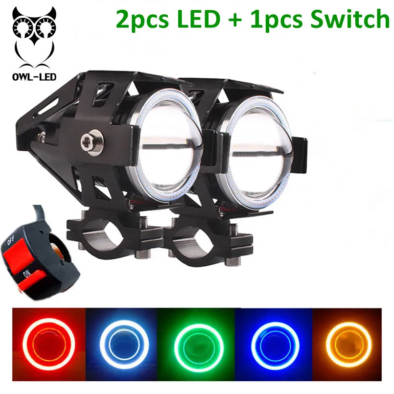 2pcs U7 Motorcycle LED Headlight 4000LM Waterproof Driving Spot Head Lamp Fog Light Warning Signal Light Moto Accessories
2pcs U7 Motorcycle LED Headlight 4000LM Waterproof Driving Spot Head Lamp Fog Light Warning Signal Light Moto Accessories
