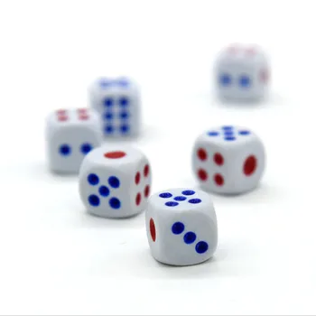 20pcs white dice set 12mm six-sided rounded opaque tweezers standard gambling game toys
20pcs white dice set 12mm six-sided rounded opaque tweezers standard gambling game toys
