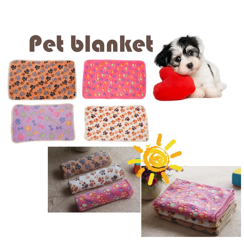 Large Cute Dog Bed Mat Soft Fleece Paw Foot Print Warm Pet Blanket Sleeping Bed Cover Mat for Small Medium Dogs Cats Winter
Large Cute Dog Bed Mat Soft Fleece Paw Foot Print Warm Pet Blanket Sleeping Bed Cover Mat for Small Medium Dogs Cats Winter