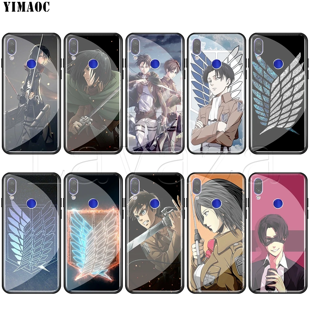 Lavaza Japanese Anime Attack on Titan Tempered glass TPU Case for Redmi Note 4X 5 6 6A 7 Pocophone F1
Lavaza Japanese Anime Attack on Titan Tempered glass TPU Case for Redmi Note 4X 5 6 6A 7 Pocophone F1