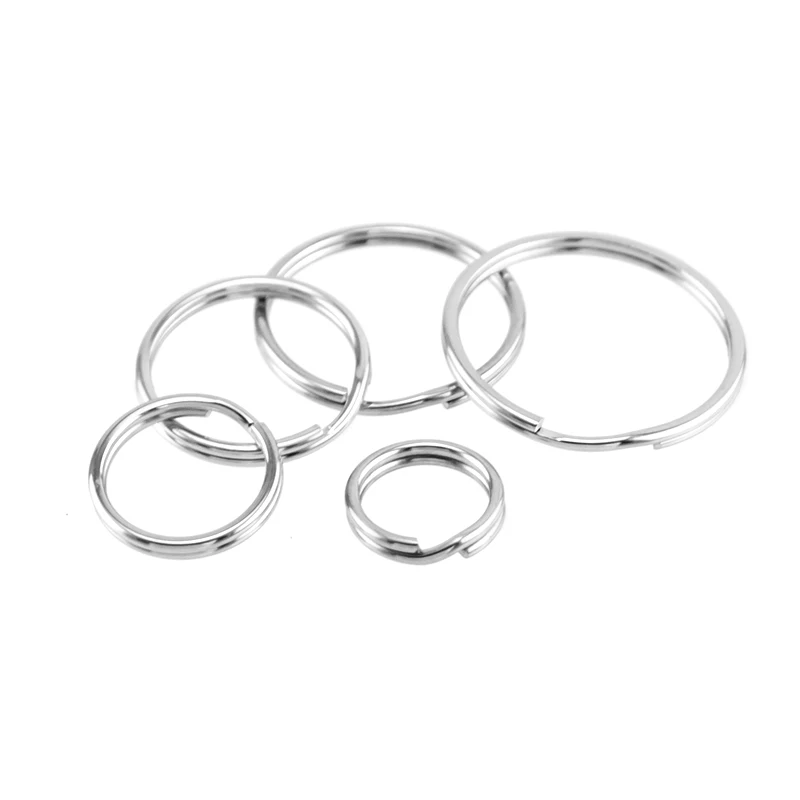 Risul key chain 1.0 Wire Key Ring 10/12/15/18/20mm basic rings Stainless Steel polished key rings 10pcs
Risul key chain 1.0 Wire Key Ring 10/12/15/18/20mm basic rings Stainless Steel polished key rings 10pcs