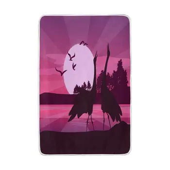 Tropical Flamingo Sunset Blanket Soft Warm Cozy Bed Couch Lightweight Polyester Microfiber Blanket
Tropical Flamingo Sunset Blanket Soft Warm Cozy Bed Couch Lightweight Polyester Microfiber Blanket