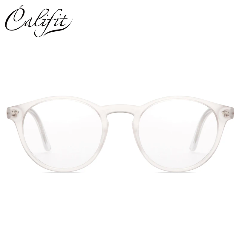 CALIFIT Fashion Round Glasses Frame For Women Transparent Frame Brand Design Clear Lens Eyeglasses Accessories Lady Glasses New
CALIFIT Fashion Round Glasses Frame For Women Transparent Frame Brand Design Clear Lens Eyeglasses Accessories Lady Glasses New