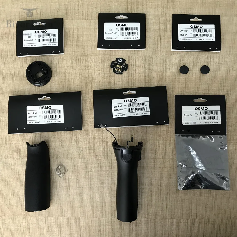 Genuine DJI OSMO Part Quick Connector Board Front/rear Shell Component Joystick Button Dial Component with screw set Replacement
Genuine DJI OSMO Part Quick Connector Board Front/rear Shell Component Joystick Button Dial Component with screw set Replacement