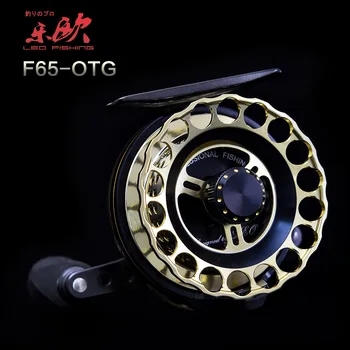 LEO Fishing reel 27510 F65-OTG all-metal wheel CNC 4.3:1 fishing micro-lead wheels base fishing gear raft reels pesca
LEO Fishing reel 27510 F65-OTG all-metal wheel CNC 4.3:1 fishing micro-lead wheels base fishing gear raft reels pesca