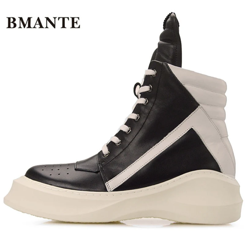 Real leather fashion casual footwear red White black male hightop tennis tall bambas Bieber High boot trainers shoe krasovki men
Real leather fashion casual footwear red White black male hightop tennis tall bambas Bieber High boot trainers shoe krasovki men