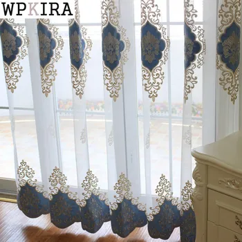 High Quality Linen Embroidered Curtain Bedroom Window Tulle Gauze Grey Voile Curtains For Living Room Curtain Finished M160&40
High Quality Linen Embroidered Curtain Bedroom Window Tulle Gauze Grey Voile Curtains For Living Room Curtain Finished M160&40