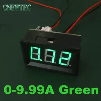 Three digital 0.56" LED tube DC 0 to 9.99A Green Panel Meter Digital Current Ammeter 00030021
Three digital 0.56" LED tube DC 0 to 9.99A Green Panel Meter Digital Current Ammeter 00030021
