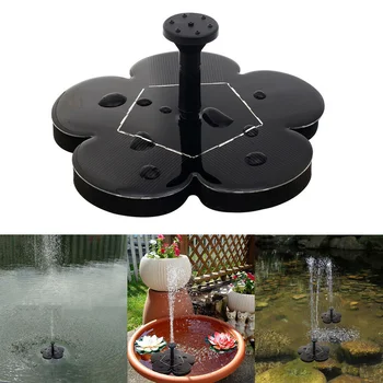 Solar Power Fountain Water Pump Small Pond Bird Bath Fountain Outdoor Garden Water Floating Patio Decoration For Pool Fish Tank
Solar Power Fountain Water Pump Small Pond Bird Bath Fountain Outdoor Garden Water Floating Patio Decoration For Pool Fish Tank