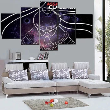 Home Decor Print Type Poster Frame 5 Piece Starry Anime Assassination Classroom Koro-sensei Canvas Painting For Kids Room Wall A
Home Decor Print Type Poster Frame 5 Piece Starry Anime Assassination Classroom Koro-sensei Canvas Painting For Kids Room Wall A