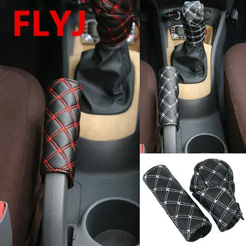 Car Faux Leather Gear Shift Knob Cover Hand Brake Cover Sleeve 2 in 1 Set Professional Car Interior Shift Knob Cover
Car Faux Leather Gear Shift Knob Cover Hand Brake Cover Sleeve 2 in 1 Set Professional Car Interior Shift Knob Cover