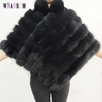 Natural fox fur shawl coat sleeveless cloak women's winter warm leather fur coat fox fur coat Fashion shawl
Natural fox fur shawl coat sleeveless cloak women's winter warm leather fur coat fox fur coat Fashion shawl