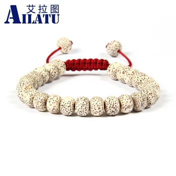 Ailatu Jewelry Wholesale 10pcs/lot 7x10mm Xingyue Bodhi Seed Beads Unisex Yoga Meditation Cz Macrame Bracelet
Ailatu Jewelry Wholesale 10pcs/lot 7x10mm Xingyue Bodhi Seed Beads Unisex Yoga Meditation Cz Macrame Bracelet