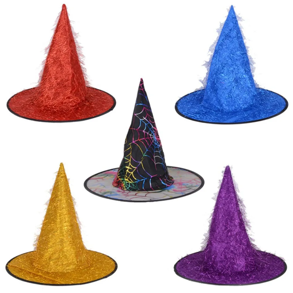 Halloween Decoration Hat Ghost Festival Party Masquerade Props Supplies Hot Stamping Color Wig Witch Hat with hair Decoration
Halloween Decoration Hat Ghost Festival Party Masquerade Props Supplies Hot Stamping Color Wig Witch Hat with hair Decoration