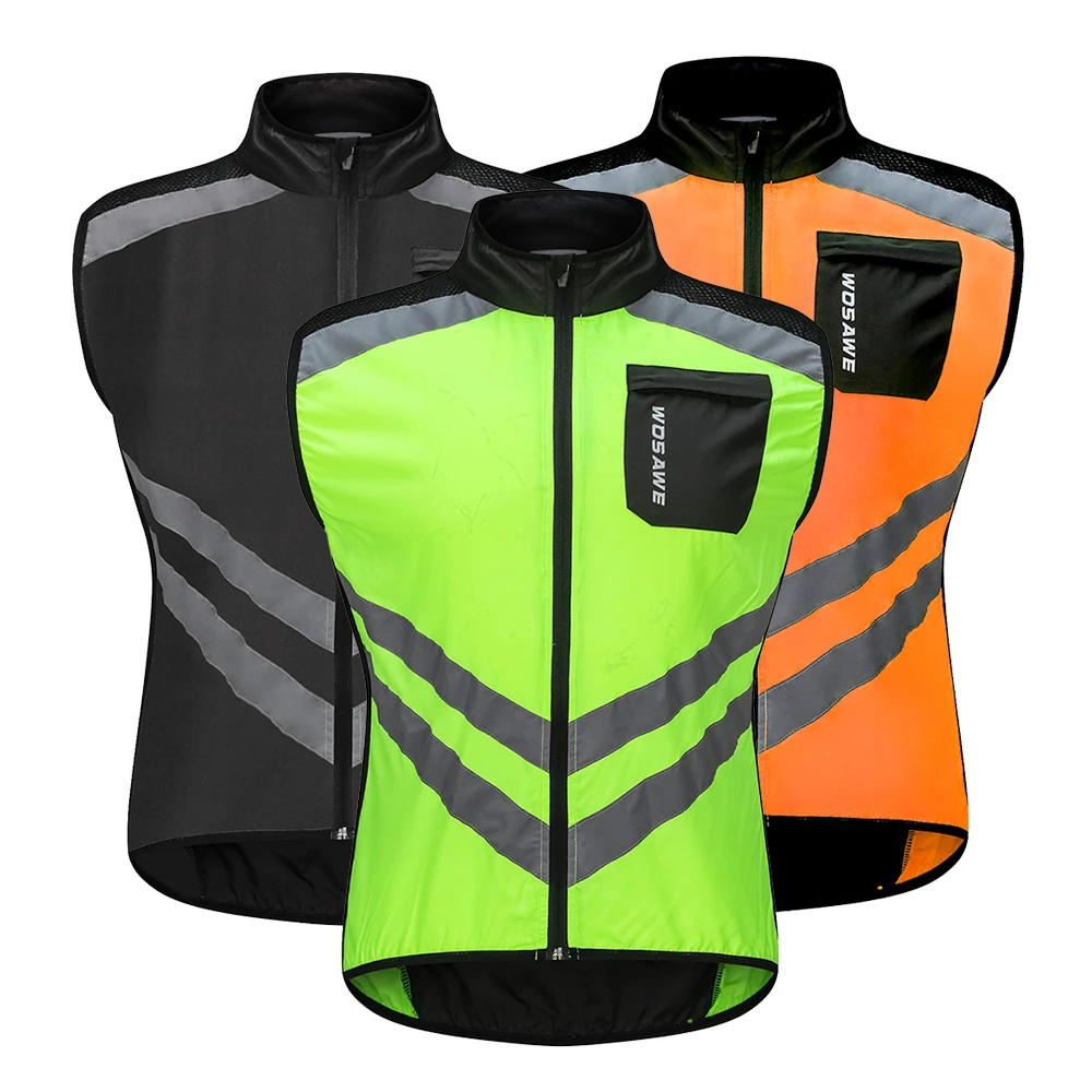 WOSAWE Bicycle Clothes High Visibility Reflective Jacket Safety Vest mtb Road Cycling Warning Vest Protection Gear Wind Coat
WOSAWE Bicycle Clothes High Visibility Reflective Jacket Safety Vest mtb Road Cycling Warning Vest Protection Gear Wind Coat