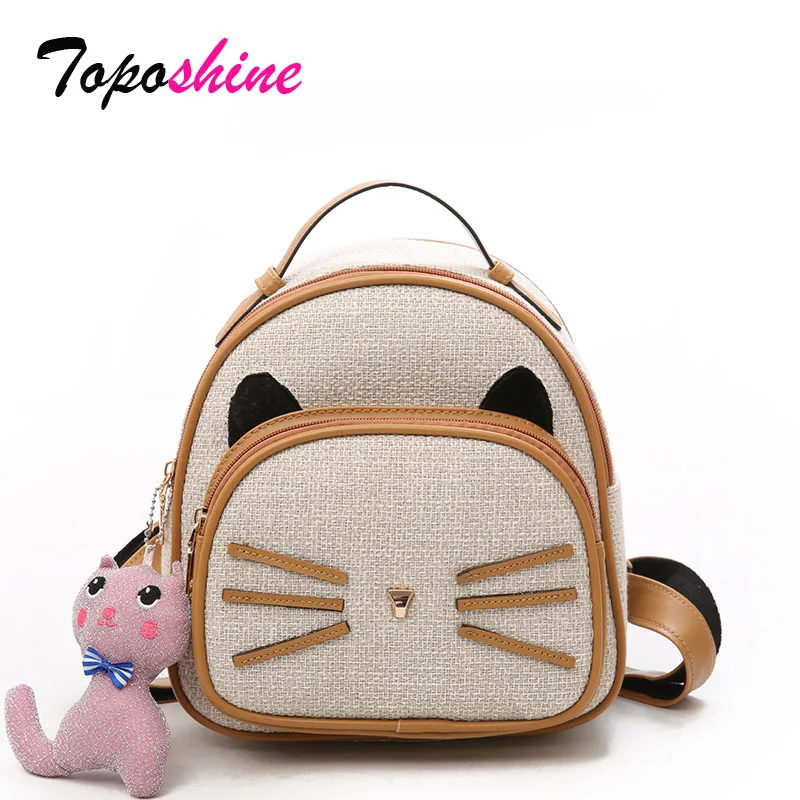 Toposhine Wool Cute Cartoon Cat Lady Backpack New Fashion High Quality Casual Wild Travel Backpack Student Bag
Toposhine Wool Cute Cartoon Cat Lady Backpack New Fashion High Quality Casual Wild Travel Backpack Student Bag