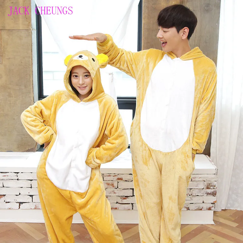 Kigurumi Relax bear Onesies Pajamas For Adults Cute Animal Cosplay Pyjamas Unisex Cartoon Anime Cosplay Costume
Kigurumi Relax bear Onesies Pajamas For Adults Cute Animal Cosplay Pyjamas Unisex Cartoon Anime Cosplay Costume