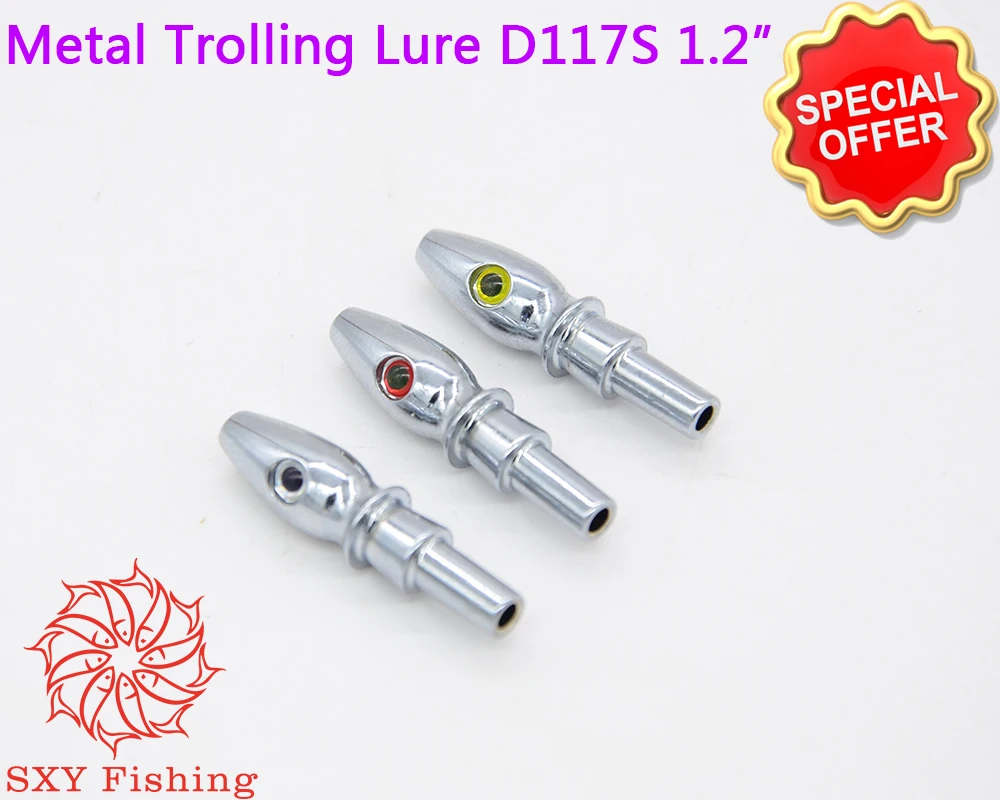 SXY FISHING D117S Metal Trolling Lure Metal head Metal copper head 0.15oz Metal Octopus head Deep sea fishing Trolling bait
SXY FISHING D117S Metal Trolling Lure Metal head Metal copper head 0.15oz Metal Octopus head Deep sea fishing Trolling bait