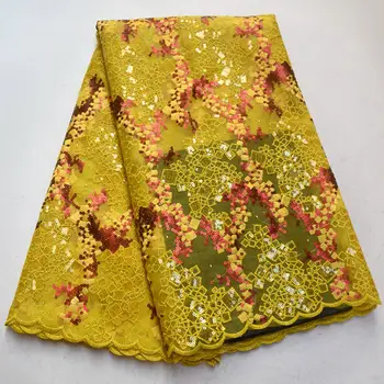 FolaSade Nice Sequins Embroidered Design Lace Fabric High Quality African Double Organza Lace Fabrics For Nigerian Wedding TZ541
FolaSade Nice Sequins Embroidered Design Lace Fabric High Quality African Double Organza Lace Fabrics For Nigerian Wedding TZ541