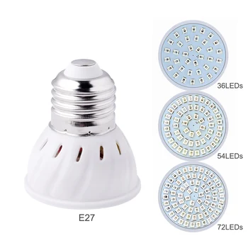 2019 Newest 36 54 72Leds Grow Light E27 220V Phyto Lamp Full Spectrum LED Grow Light E27 Led Growing Lamps For Plant 
2019 Newest 36 54 72Leds Grow Light E27 220V Phyto Lamp Full Spectrum LED Grow Light E27 Led Growing Lamps For Plant