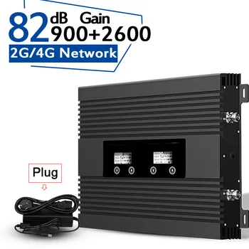 ATNJ New 4G LTE 2600 Cellphone Signal Booster 82dB Gain Band 7 GSM Repeater Dual LCD Display Big Power GSM 900 LTE 4G Amplifier
ATNJ New 4G LTE 2600 Cellphone Signal Booster 82dB Gain Band 7 GSM Repeater Dual LCD Display Big Power GSM 900 LTE 4G Amplifier
