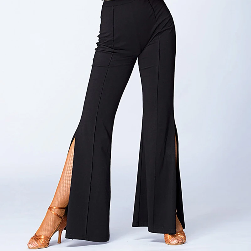 Latin Dance Pants Women Black Split High Waist Modal Trousers Ladies Dancing Clothes Professional Samba Tango Clothing DNV11459
Latin Dance Pants Women Black Split High Waist Modal Trousers Ladies Dancing Clothes Professional Samba Tango Clothing DNV11459