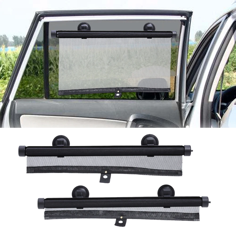 2Pcs Car Window Sunshade Roller Blinds Screen Protector Auto Window Solar Protection Curtain Sun ShadeVisor Shield Cover Mesh
2Pcs Car Window Sunshade Roller Blinds Screen Protector Auto Window Solar Protection Curtain Sun ShadeVisor Shield Cover Mesh
