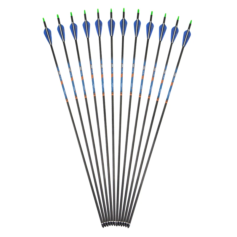 6/12 PCS Spine 400 Archery Hunting Carbon Arrows ID 6.2mm OD 7.6mm Target Points Arrowheads For Shooting Recurve Compound Bow
6/12 PCS Spine 400 Archery Hunting Carbon Arrows ID 6.2mm OD 7.6mm Target Points Arrowheads For Shooting Recurve Compound Bow