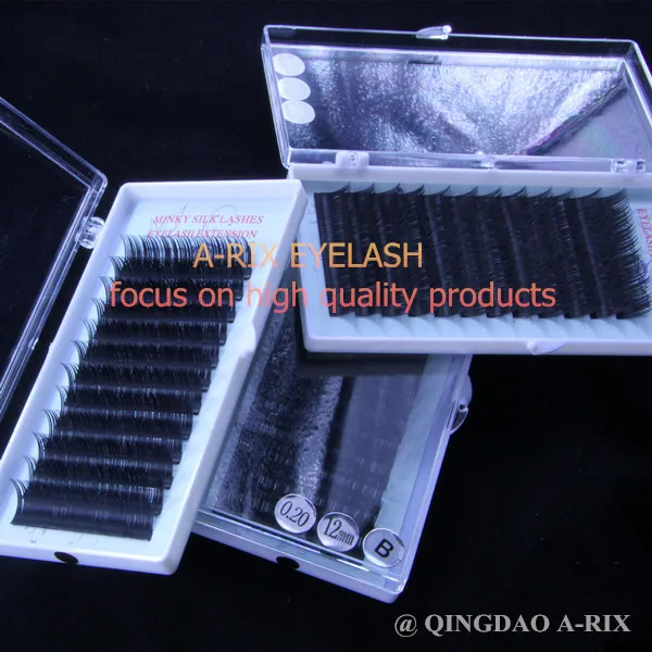 0.18*J/B/C/D 10pc/lot 9/11/13/15mm wholesale factory price excellent quality A-RIX mink silk eyelash extension individual lash
0.18*J/B/C/D 10pc/lot 9/11/13/15mm wholesale factory price excellent quality A-RIX mink silk eyelash extension individual lash