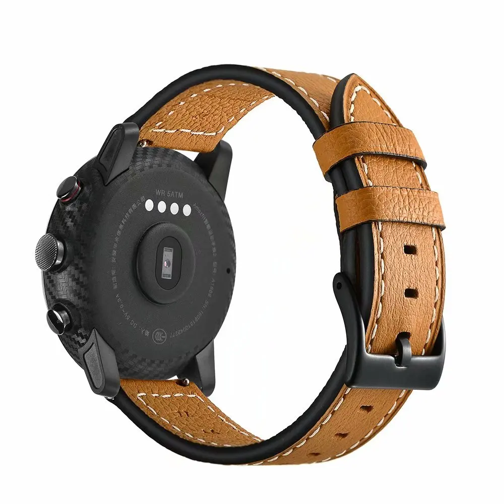 22mm watch band for huami amazfit 1 2 wrist strap luxury men's watch bracelet (9)