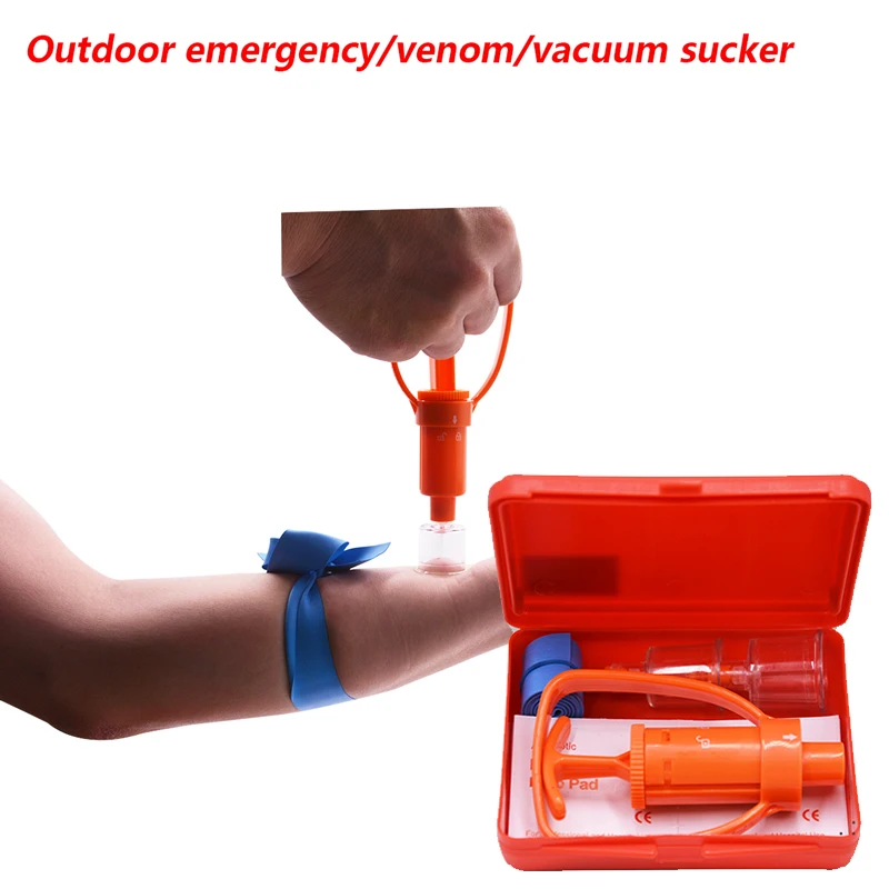 SL-166 Equipment Durable Vacuum Drug Sucker Portable Outdoors Camping Venom Extractor Mountaineering Snake Bite Travel Orange
SL-166 Equipment Durable Vacuum Drug Sucker Portable Outdoors Camping Venom Extractor Mountaineering Snake Bite Travel Orange
