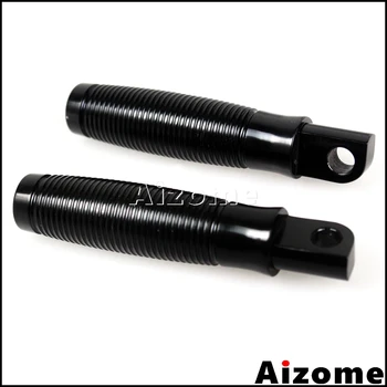 Motorcycle Black Foot Rests Beehive Footrests Foot Pegs For Harley Honda Cafe Racer Bobber Chopper with 1/2" Clevis Male Mount
Motorcycle Black Foot Rests Beehive Footrests Foot Pegs For Harley Honda Cafe Racer Bobber Chopper with 1/2" Clevis Male Mount