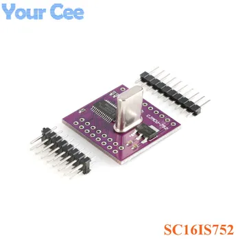 SC16IS752 I2C/SPI Bus Interface to Dual Channel UART Conversion Module Expansion Board
SC16IS752 I2C/SPI Bus Interface to Dual Channel UART Conversion Module Expansion Board
