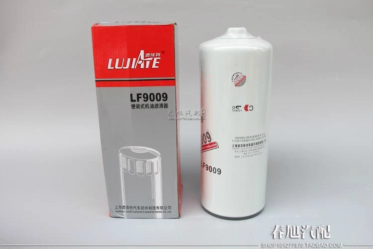 oil filter for LF9009 Cummins 6CT D17-002-40 DONGFENG JLX-350C 
oil filter for LF9009 Cummins 6CT D17-002-40 DONGFENG JLX-350C
