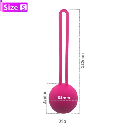 Silicone Smart Ball Kegel Ball Ben Wa Ball Vagina Tighten Exercise Machine Vibrators Vaginal Geisha Ball Sex Toys For Women