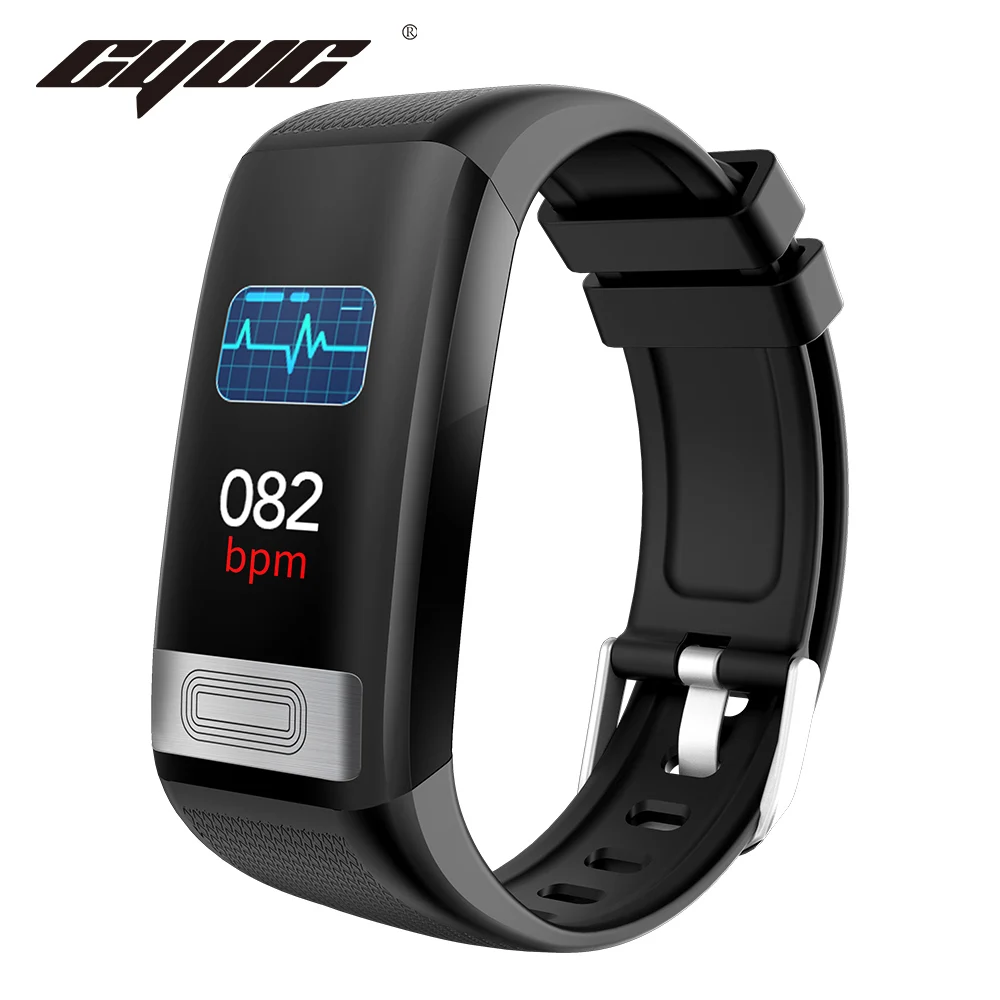 CYUC C20S 1.14 inch Color screen ECG + PPG Smart wristband Blood Pressure Heart Rate Monitor IP67 Waterproof Sports Smart Watch
CYUC C20S 1.14 inch Color screen ECG + PPG Smart wristband Blood Pressure Heart Rate Monitor IP67 Waterproof Sports Smart Watch