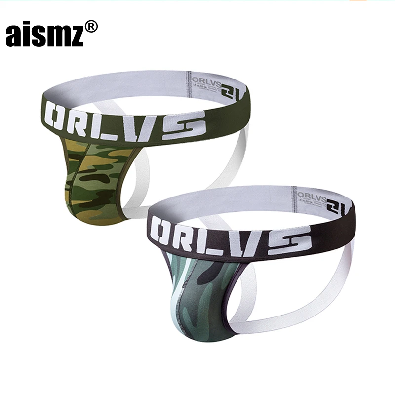 Aismz 2Pcs/lot 2019 Gay Jockstrap Male Sexy Underwear Mesh Panties Thong Men String Camouflage Jock Strap Men Tanga Cotton az143
Aismz 2Pcs/lot 2019 Gay Jockstrap Male Sexy Underwear Mesh Panties Thong Men String Camouflage Jock Strap Men Tanga Cotton az143