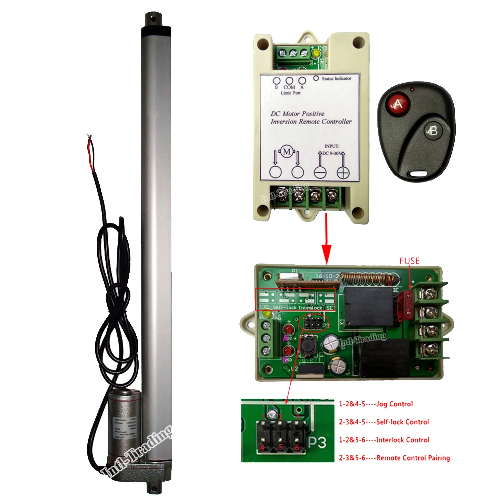 1000N 14mm/s 400mm 16" Stroke 12Volt Motor Linear Actuator W/ Positive Inversion Controller System for Auto Industry Medical Use
1000N 14mm/s 400mm 16" Stroke 12Volt Motor Linear Actuator W/ Positive Inversion Controller System for Auto Industry Medical Use