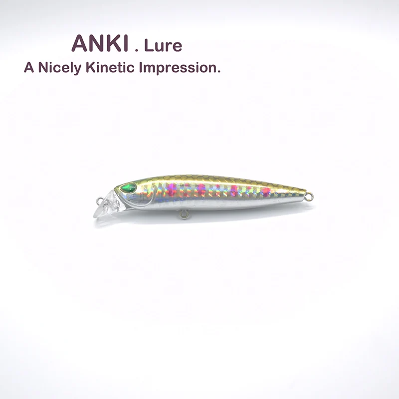 ANKI 80mm 10.5g Japan Hard Fishing Lure Laser Wobbler Popper pencil minnow jerkbait Pesca Artificial Bait Realis 80F
ANKI 80mm 10.5g Japan Hard Fishing Lure Laser Wobbler Popper pencil minnow jerkbait Pesca Artificial Bait Realis 80F