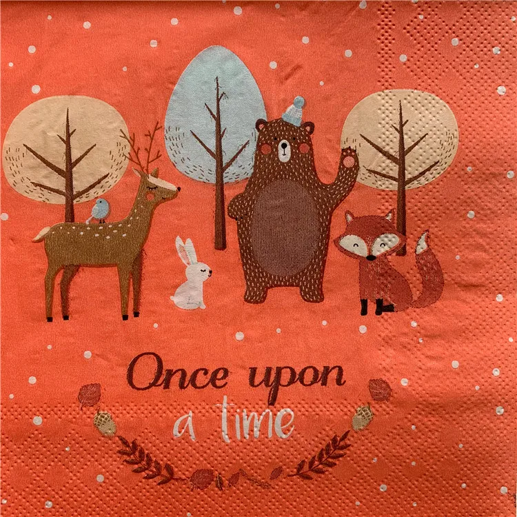 Decoupage wedding birthday party Napkin paper cute tissue cartoon animal bear fox deer vintage beautiful serviettes decor 20
Decoupage wedding birthday party Napkin paper cute tissue cartoon animal bear fox deer vintage beautiful serviettes decor 20