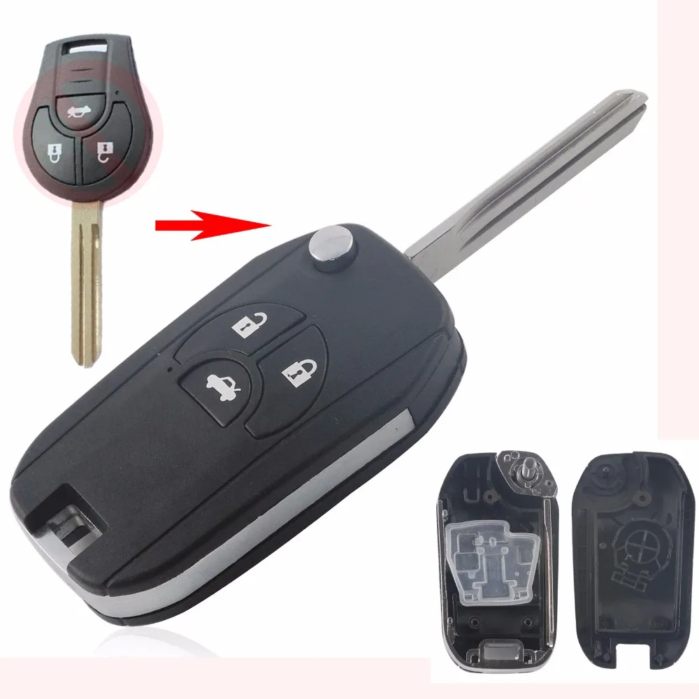 jingyuqin 5ps/lot Case Uncut Blank Flip Folding Remote Key Shell Cover For Nissan Sylphy 3 Buttons Switch Blade Fob With Logo
jingyuqin 5ps/lot Case Uncut Blank Flip Folding Remote Key Shell Cover For Nissan Sylphy 3 Buttons Switch Blade Fob With Logo