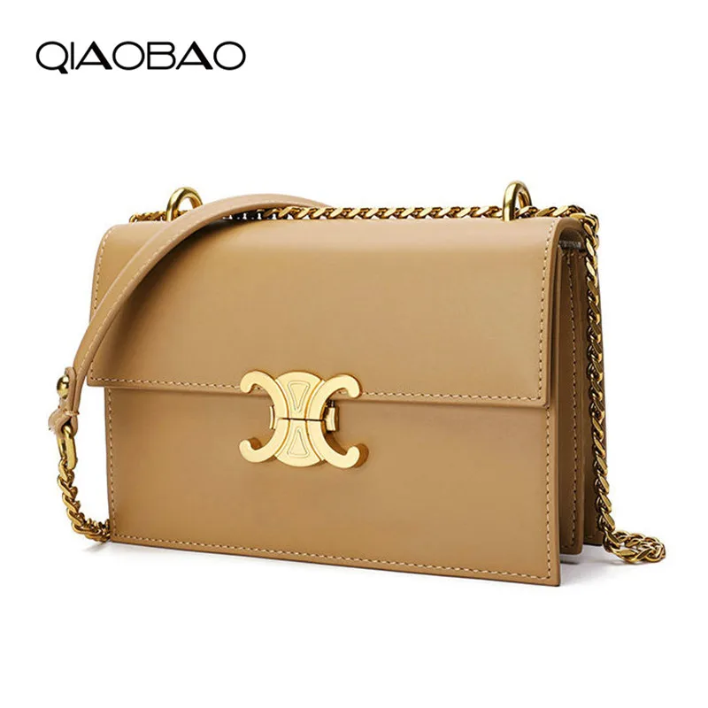 QIAOBAO 100% Cowhide Leather Handbags New Crossbody Bags Women Luxury Women Bags Designer Ladies Shoulder Bag Sac A Main Femme
QIAOBAO 100% Cowhide Leather Handbags New Crossbody Bags Women Luxury Women Bags Designer Ladies Shoulder Bag Sac A Main Femme