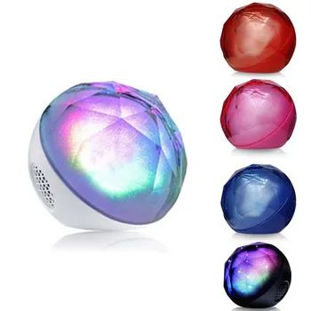 Mini LED Crystal Magic Ball Bluetooth Speaker Wireless Crack Bluetooth Speakers Stereo Audio Music Player With Remote Controller
Mini LED Crystal Magic Ball Bluetooth Speaker Wireless Crack Bluetooth Speakers Stereo Audio Music Player With Remote Controller