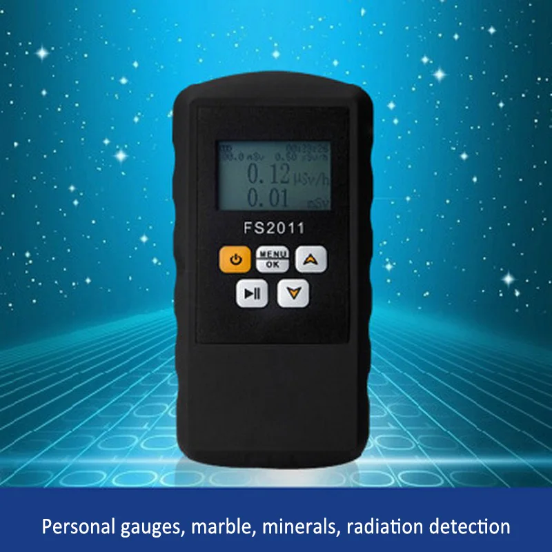 Nuclear Radiation Detector Geiger Counter Beta Gamma X-ray with Alarm Marble Tester Tool LCD Display Radioactive Detector
Nuclear Radiation Detector Geiger Counter Beta Gamma X-ray with Alarm Marble Tester Tool LCD Display Radioactive Detector